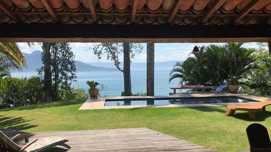 Casa paradisíaca para aluguel no Airbnb em Ilhabela