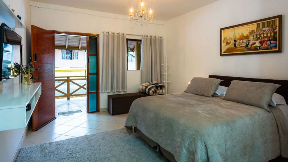 Airbnb em Monte Verde: apartamento no centro da cidade