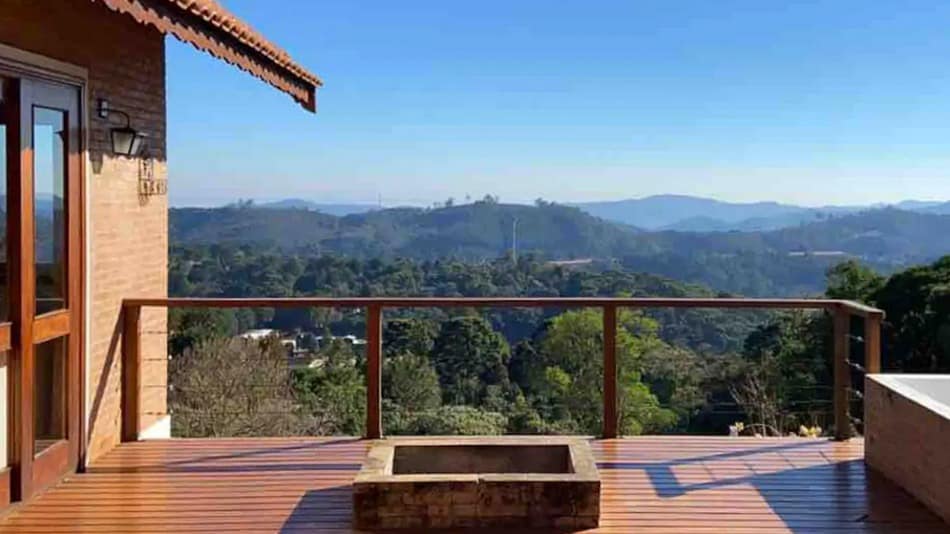 Airbnb em Monte Verde: casa com vista panorâmica