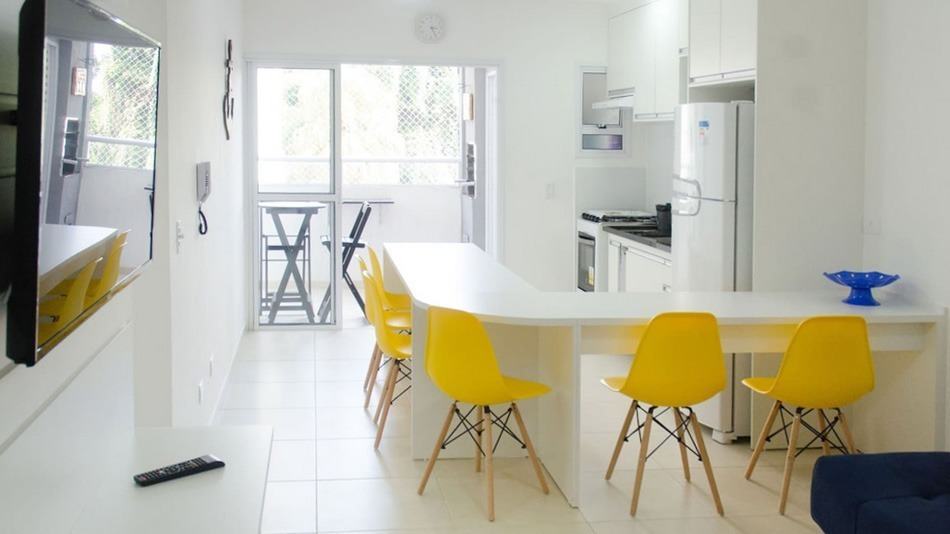 Apartamento para alugar no Airbnb em Ubatuba no Perequê-Açu