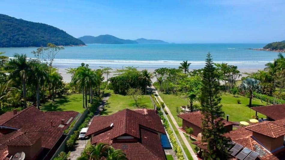 Casa para alugar no Airbnb em Ubatuba na Praia Dura