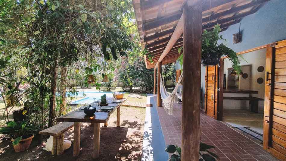 Casa para alugar no Airbnb em Trancoso, na Bahia