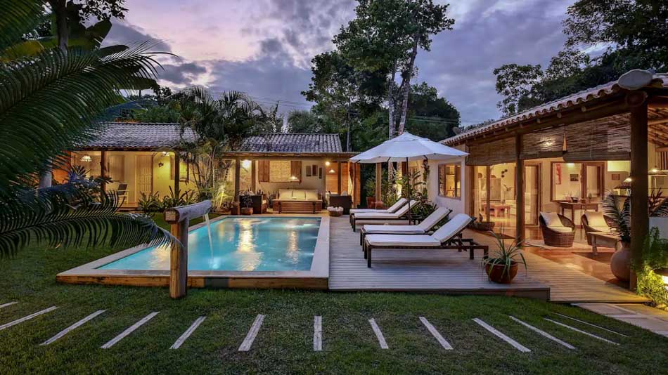 Casa para alugar no Airbnb em Trancoso, na Bahia