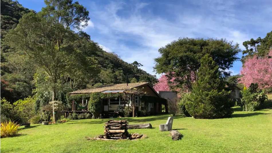 Casa acolhedora para aluguel no Airbnb em Gonçalves