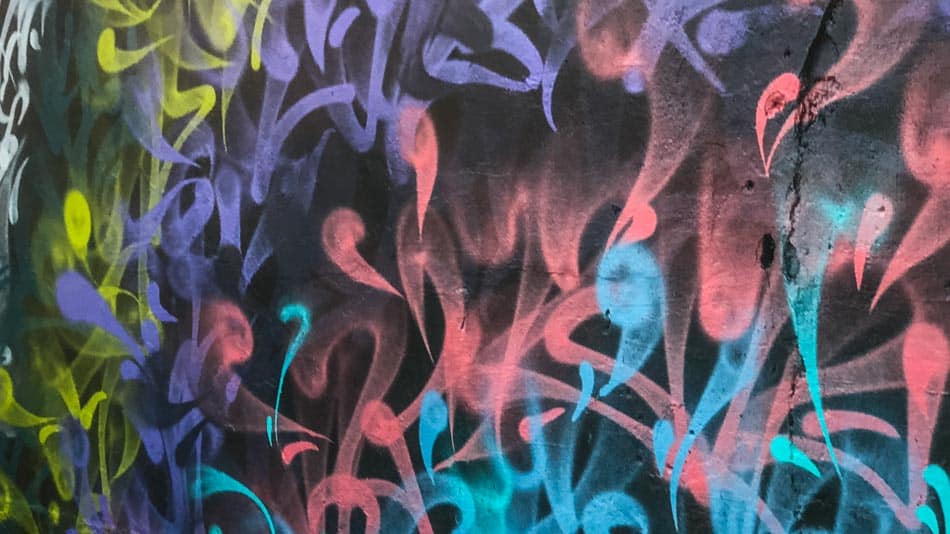 Obra do Sliks no Beco do Batman em SP