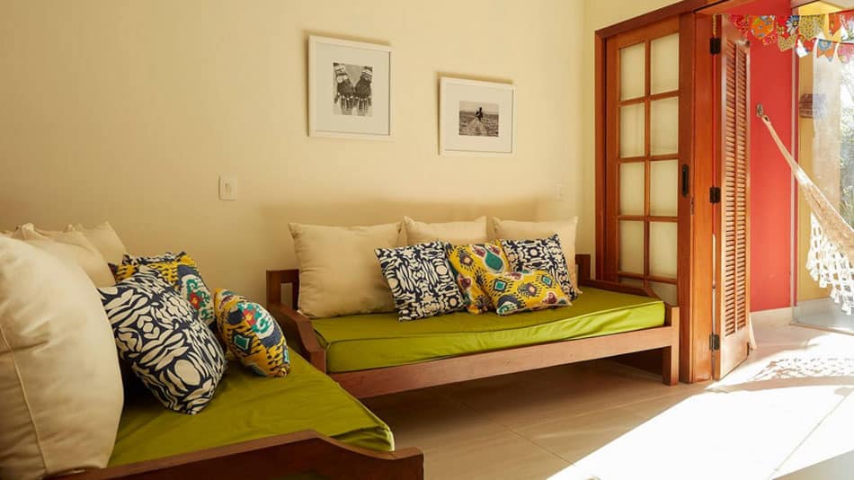 Apartamento para aluguel no Airbnb na Praia do Forte