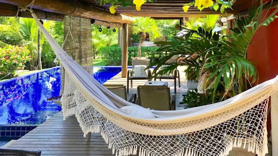 Casa com estilo para aluguel no Airbnb na Costa do Sauípe