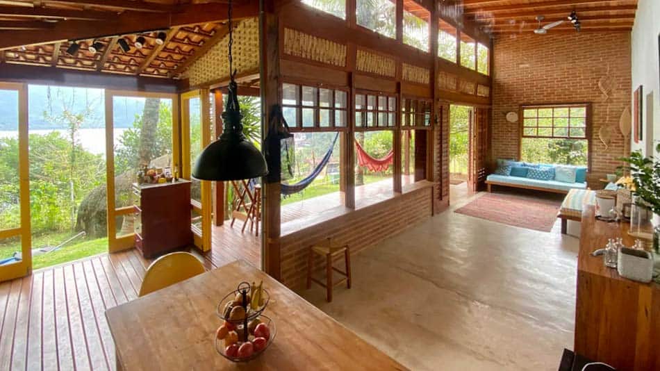 Casa para alugar no Airbnb em Paraty na Ilha do Araújo