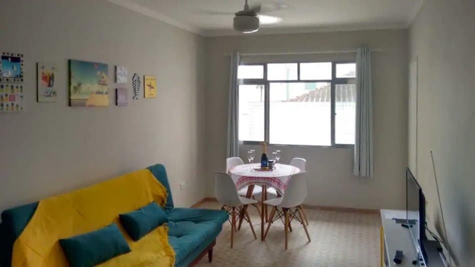 Apartamento lindo para alugar no Airbnb na Praia Grande