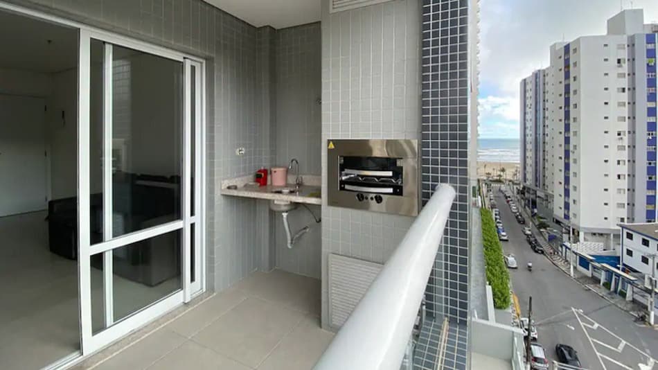 Apartamento no Boqueirão para aluguel no Airbnb na Praia Grande