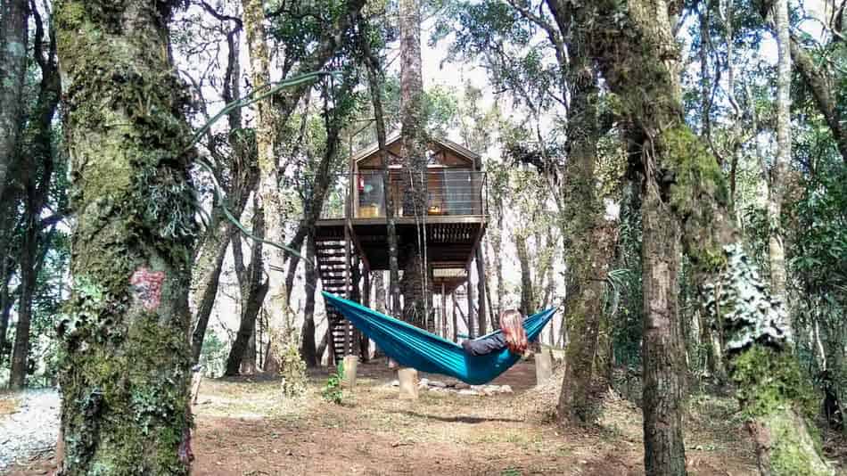 Casa na árvore para alugar no Airbnb