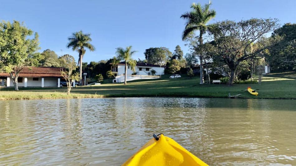 Casa para alugar perto de SP com lago particular