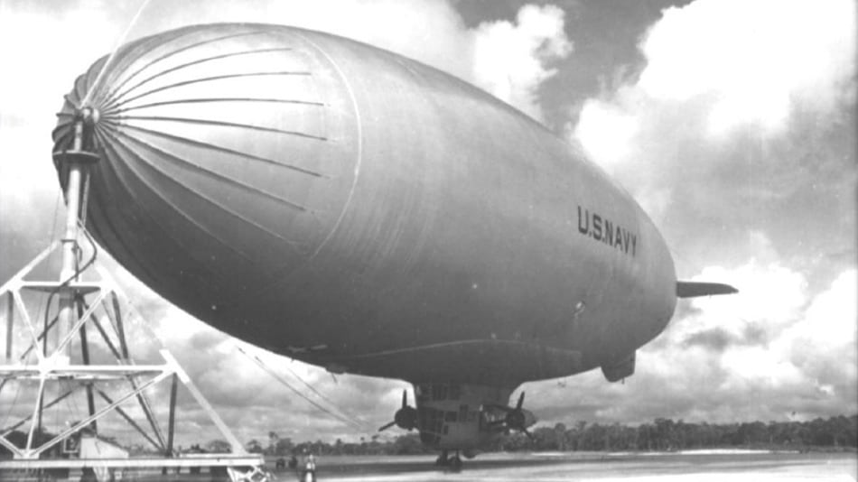 A base aérea do Amapá era usada como atracadouro de Zepelins