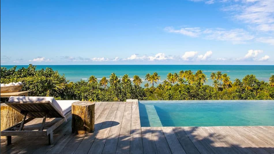 Casa para alugar em Trancoso com vista para o mar