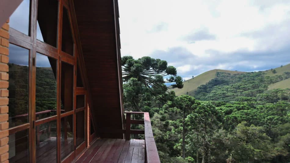 Casa para alugar em Campos do Jordão para curtir a vista