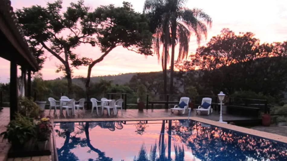 Casa para alugar em Atibaia com vista deslumbrante