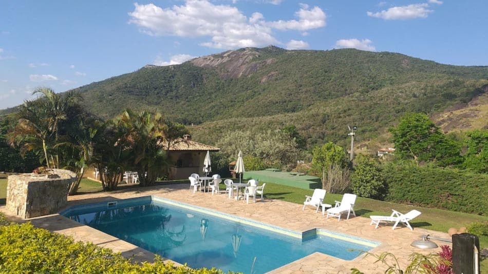 Casa para alugar em Atibaia com vista para a Pedra Grande