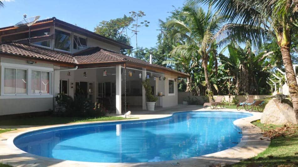 Casa para alugar no litoral norte de SP, em Ubatuba