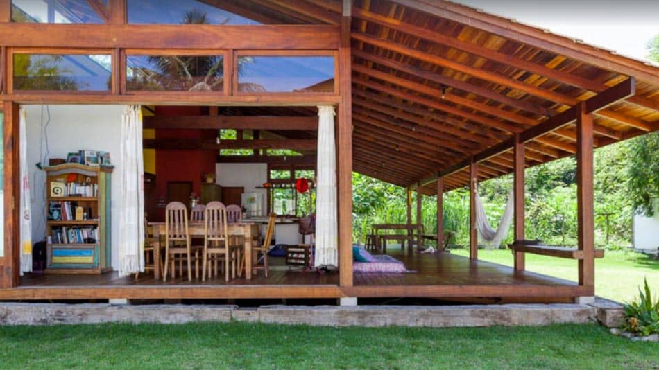 Casa para alugar em Paraty com jardim