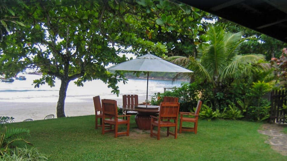 Casa para alugar em Ubatuba na praia da Fortaleza