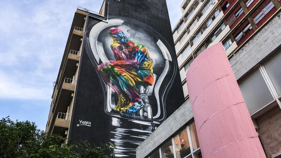 Seja Luz: mural do Kobra em SP