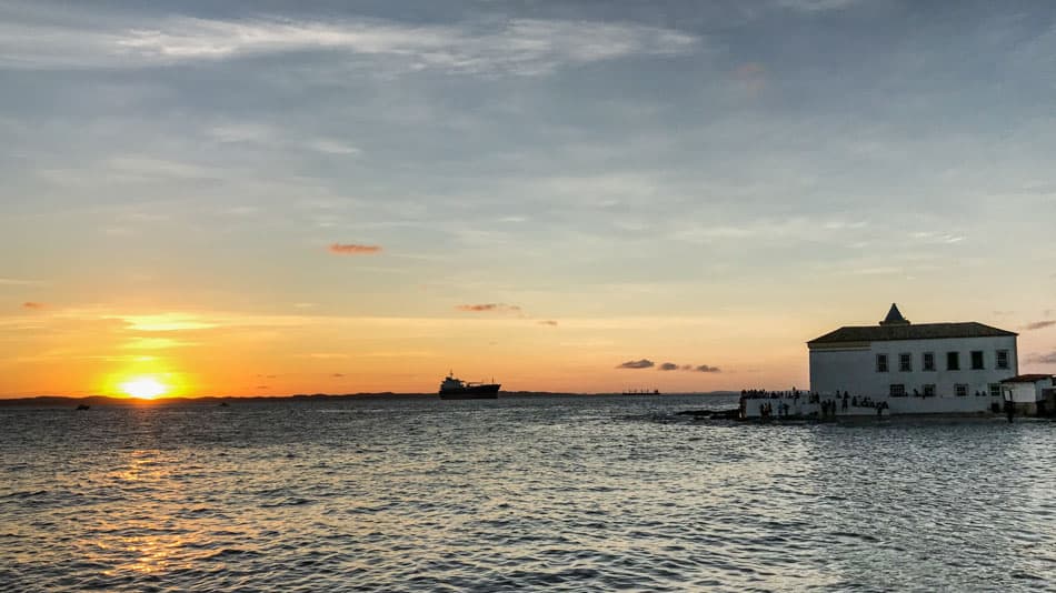 Pôr do Sol em Salvador: Ponta de Humaitá