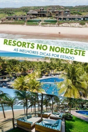 Conheça os melhores resorts no nordeste, muitos deles all inclusive. Tem opções em cada um dos estados da região nordeste.