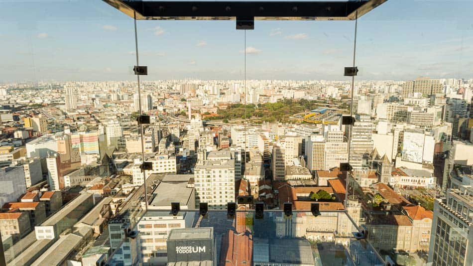 Sampa Sky: novo mirante de vidro em SP