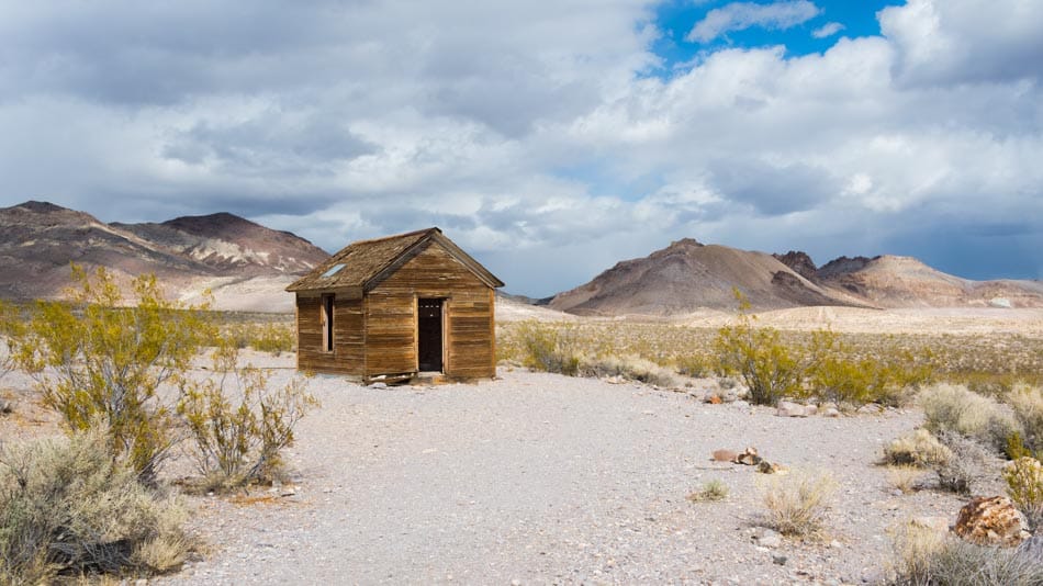 Cidade fantasma perto de Las Vegas