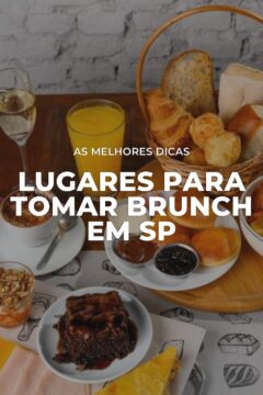 Conheça os melhores lugares para tomar brunch em SP e comece bem o seu dia. Tem ótimas opções para todos os dias da semana.