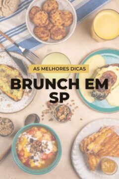 Conheça os melhores lugares para tomar brunch em SP e comece bem o seu dia. Tem ótimas opções para todos os dias da semana.