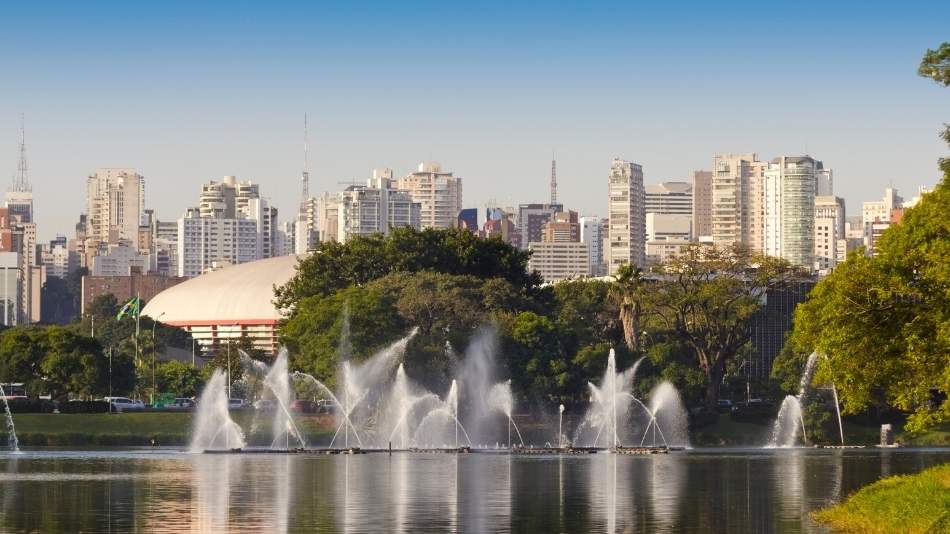 Parque Ibirapuera em SP