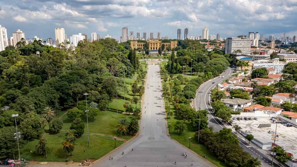 Parque da Independência em São Paulo
