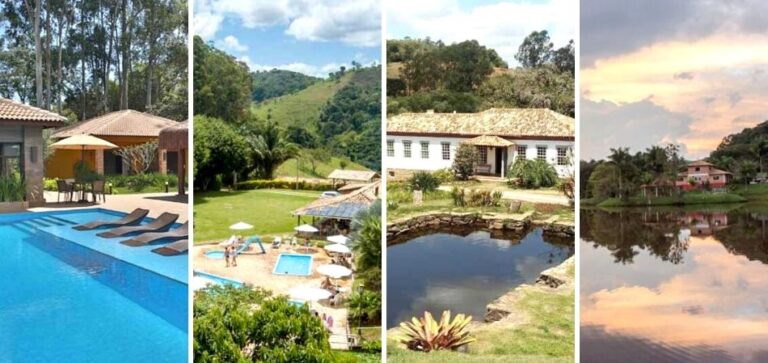 Descubra os 21 melhores hotéis fazenda próximos a Belo Horizonte