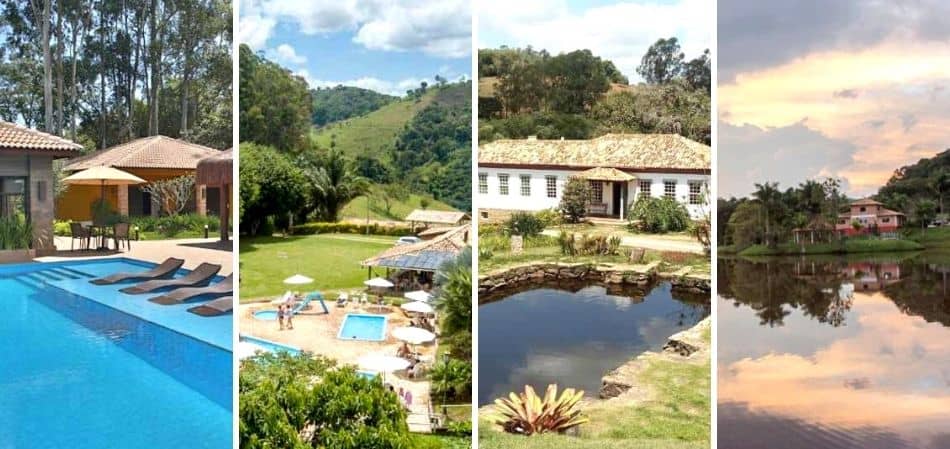 Hotéis fazenda e resorts com pensão completa próximos a BH - Aqui Pertin