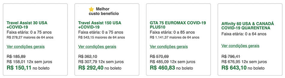 Melhor seguro viagem para os Estados Unidos: 4 planos Covid