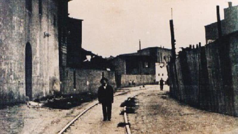 Caminito em 1939, antes de sua renovação