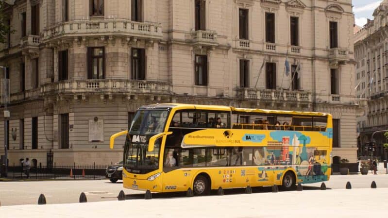 Como funciona o ônibus turístico em Buenos Aires