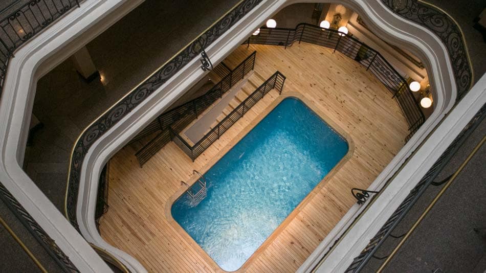 Swimming Pool de Leandro Erlich no CCBB
