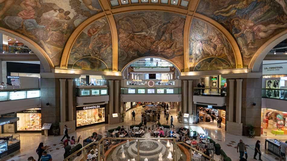 Galerias Pacifico no centro de Buenos Aires