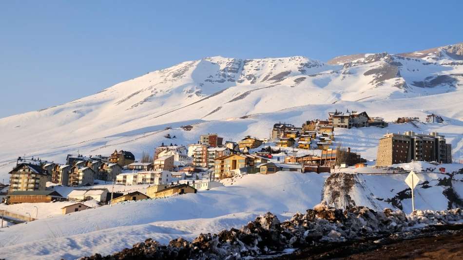 Neve no Chile: La Parva