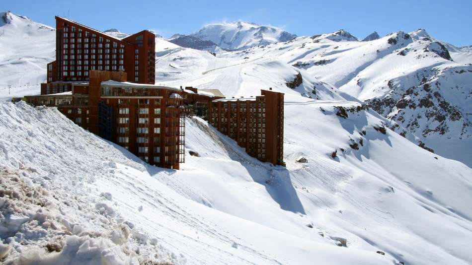 Neve no Chile: Valle Nevado