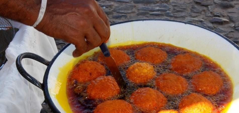 Acarajé no Rio Vermelho em Salvador