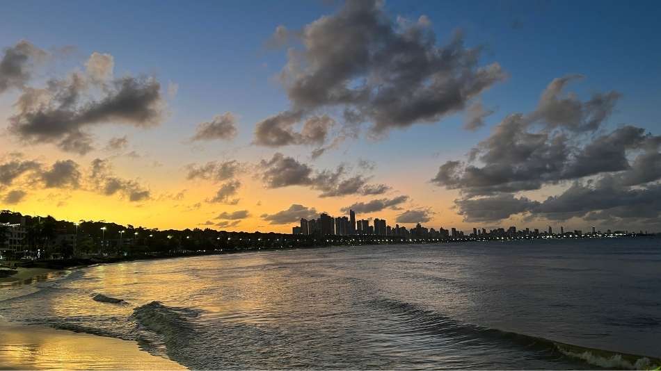 Praia de Cabo Branco em João Pessoa