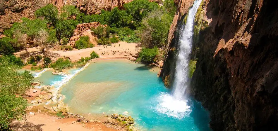 Havasu Falls no Grand Canyon