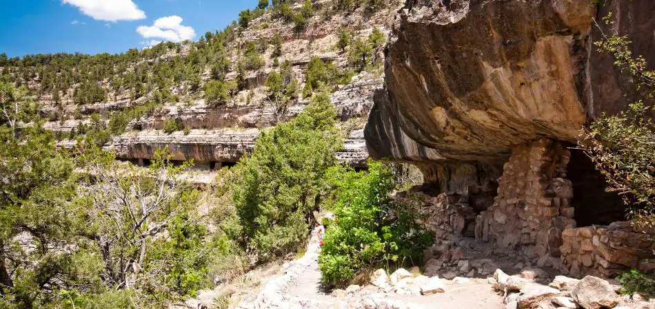 Walnut Canyon, no Arizona, EUA