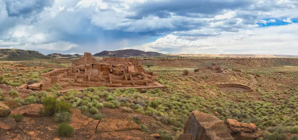 Wupatki National Monument no Arizona