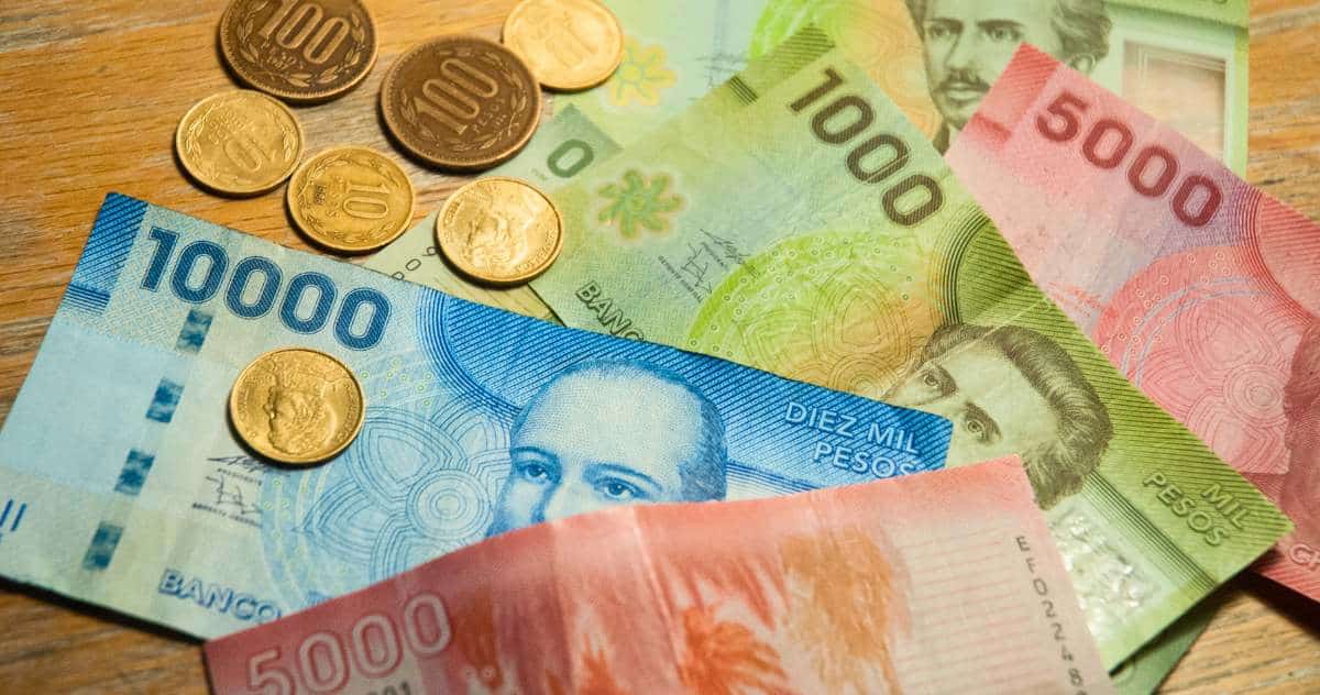 Peso chileno é a moeda oficial do Chile