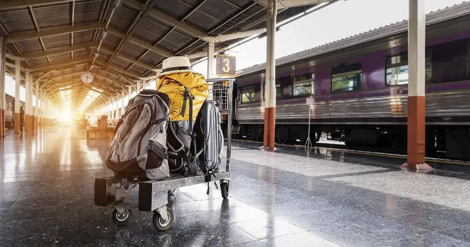Como funciona a bagagem nos trens da Europa
