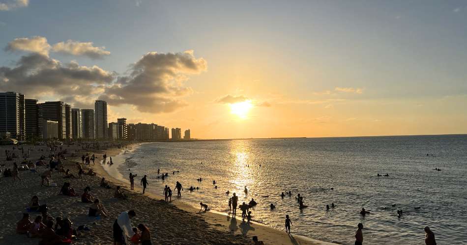 Pôr do Sol em Fortaleza